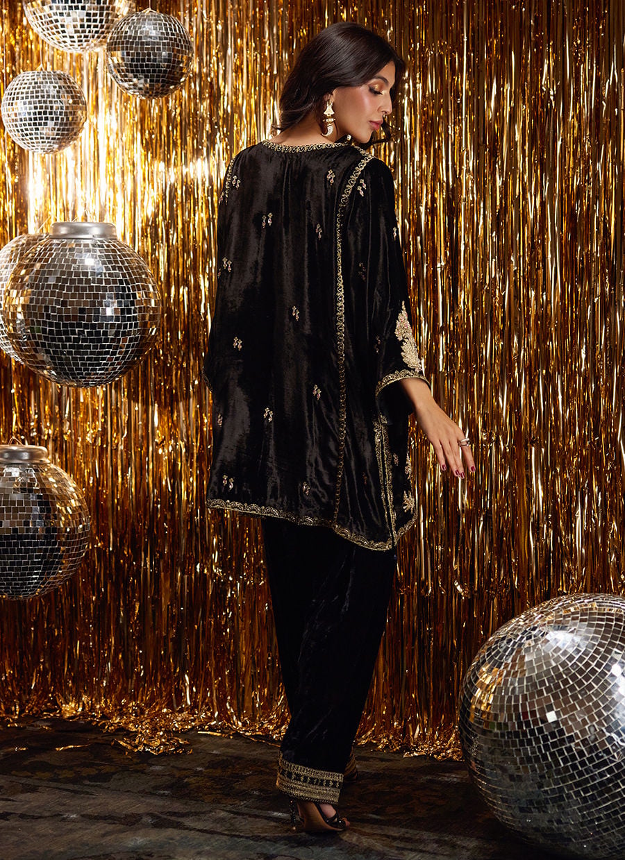 Farah Talib Aziz | Velvet Fete 4 | Liana Onyx Shirt