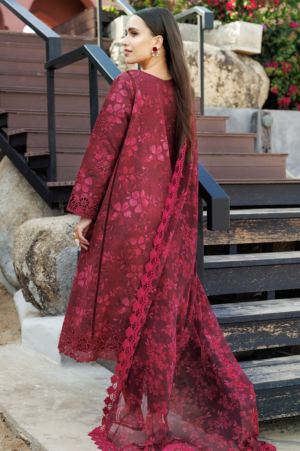 Farasha | Printed Essentials | Merlot Muse