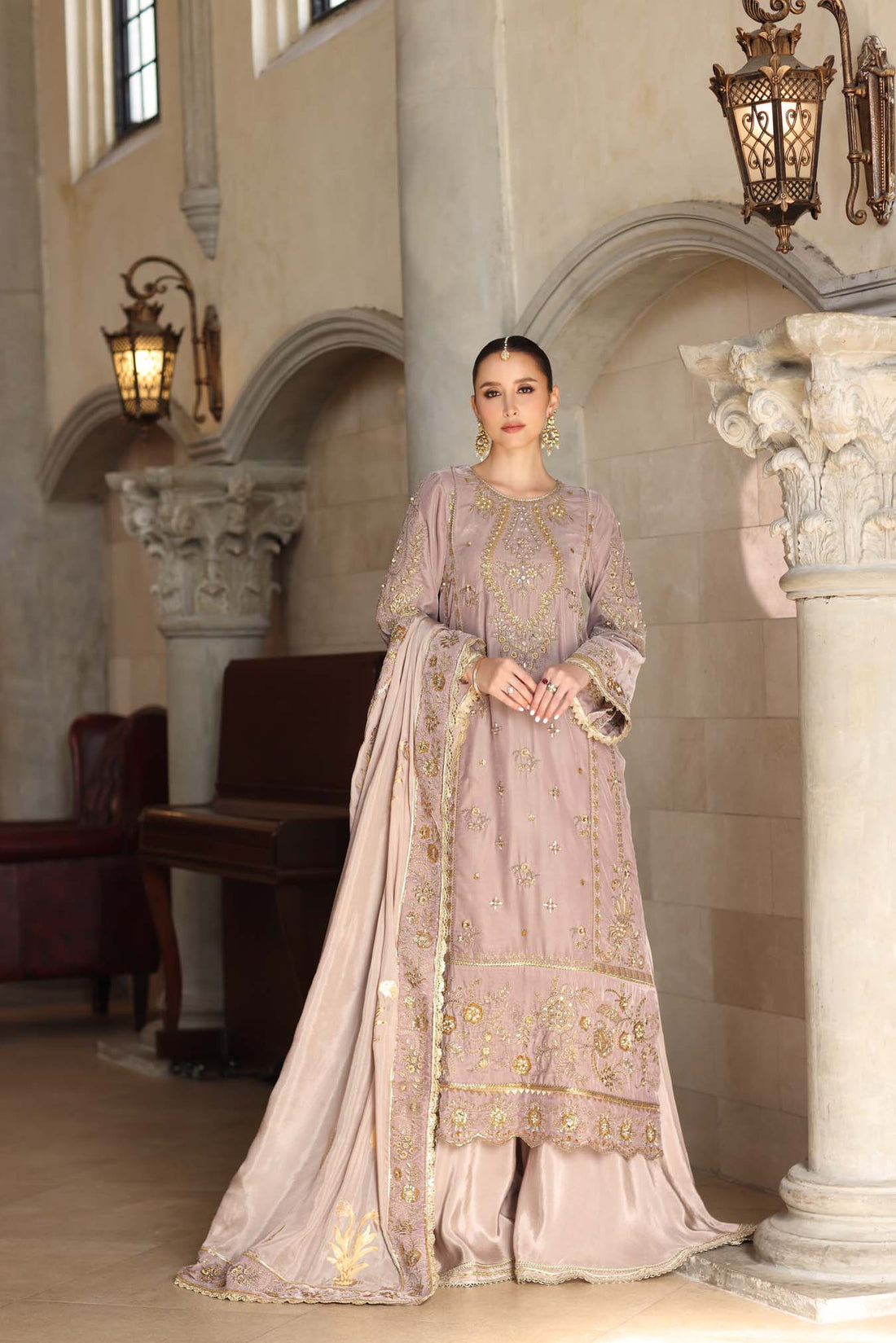 Noor by Saadia Asad | Handcrafted Velvet 25 | Khayal