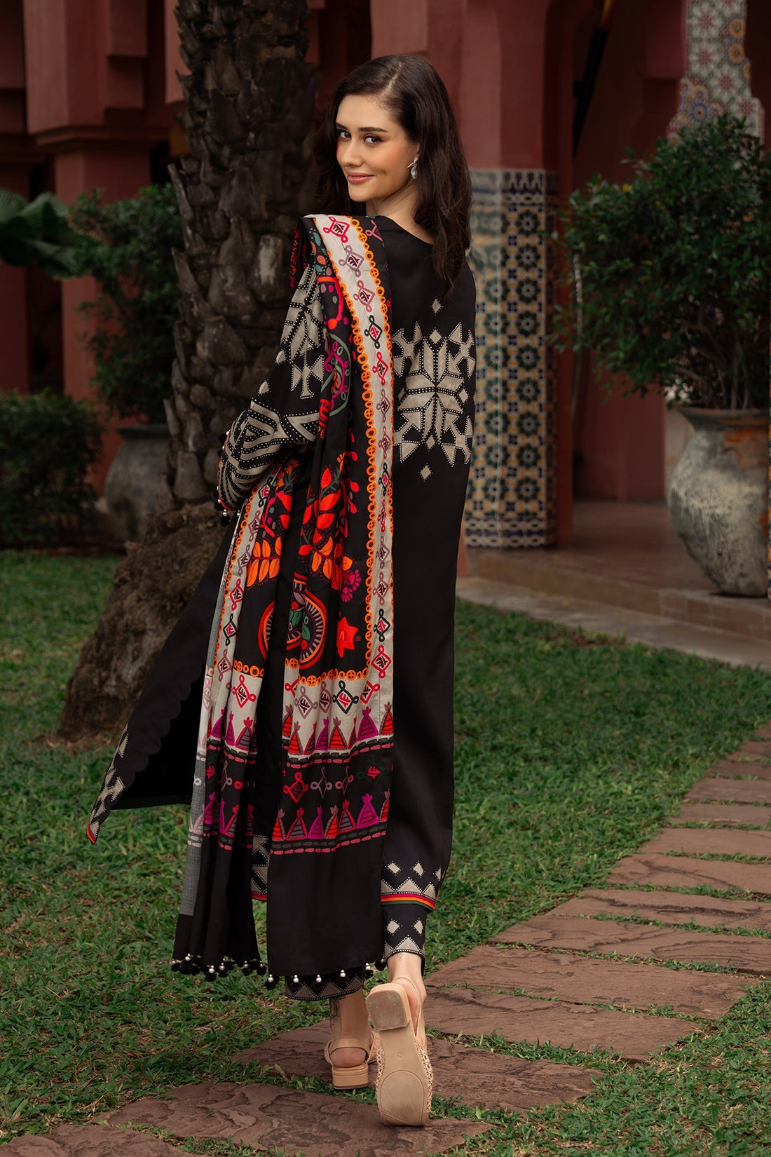 Charizma | C Prints Winter 25 |  3-PC Unstitched Printed Linen Collection CPW5-06