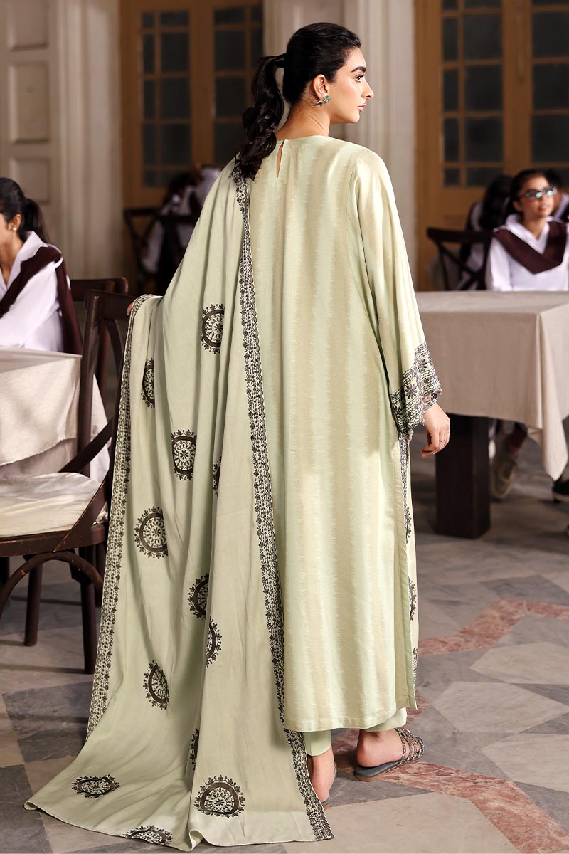 Cross Stitch | Khaddar Linen 25 | BASIL HUES