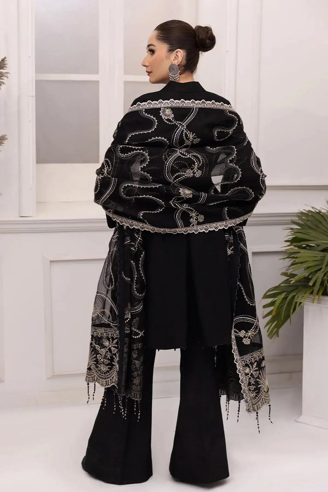 Alizeh | Formals Collection | Black Dress 3 piece - RTW1008