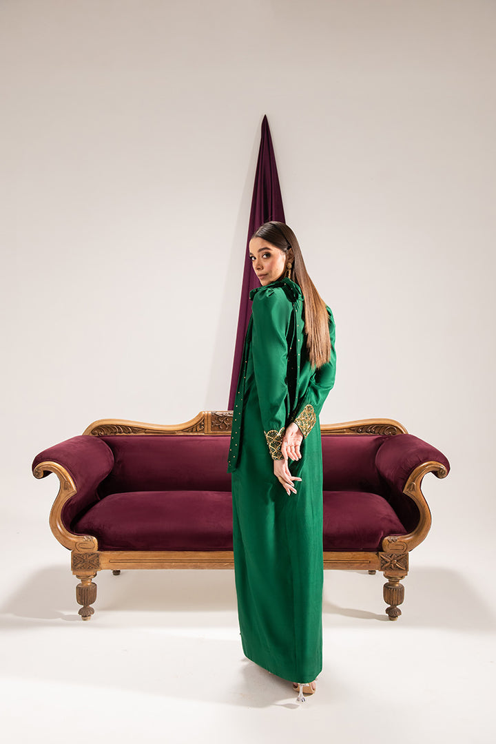 Maria Osama Khan | Tiffany Formals | Emerald